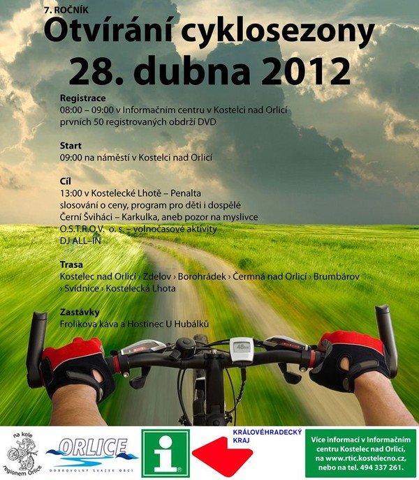 Otvírání cyklosezony 2012